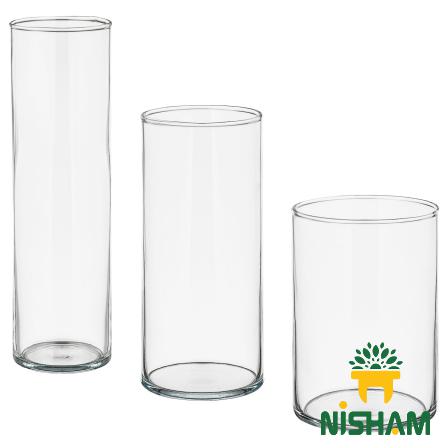 High Production of Clear Plastic Vase at Affordable Price