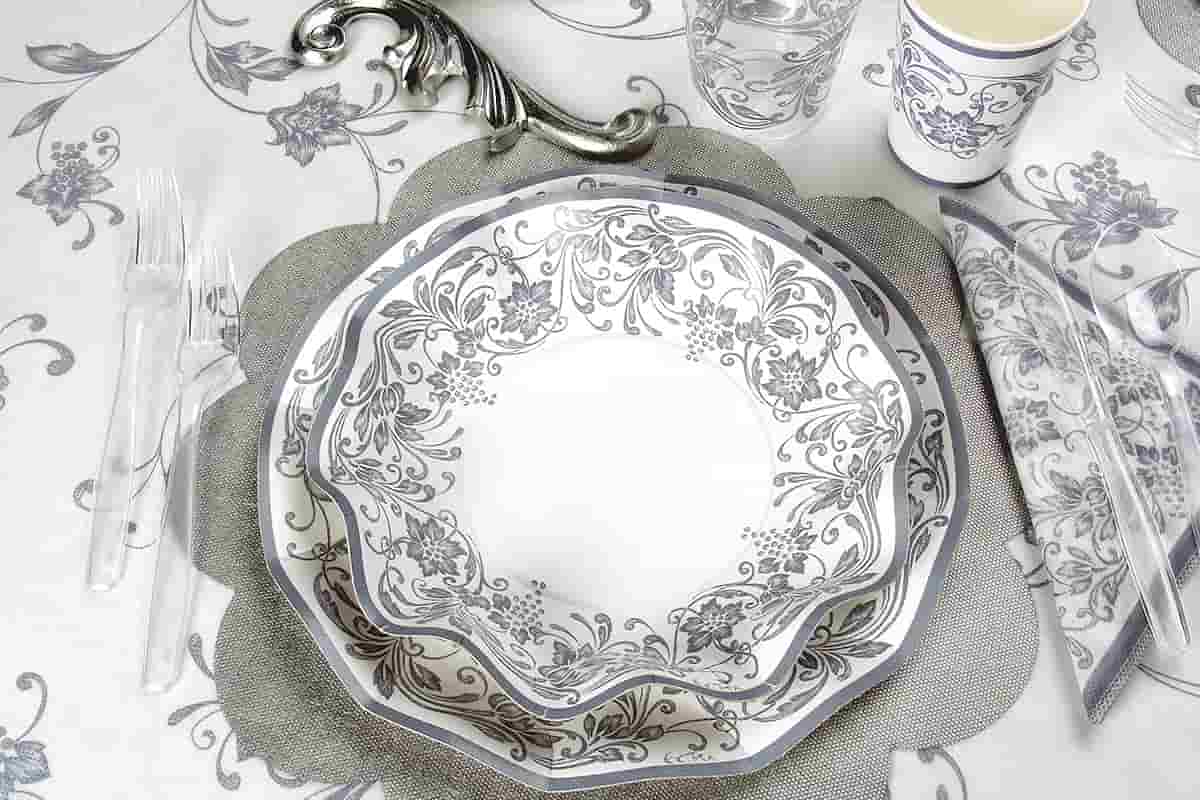  buy and price of Luxury disposable tableware 
